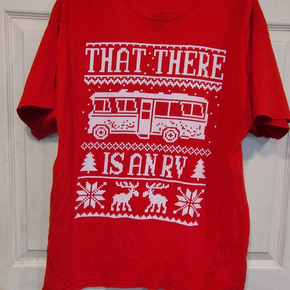 Gildan Men's Size XL Red Short Sleeve Tshirt